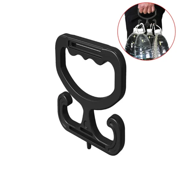 High-Strength Grocery Bag Carry Handle with Plastic Storage, Easily Holds 100lbs, Built for Durability