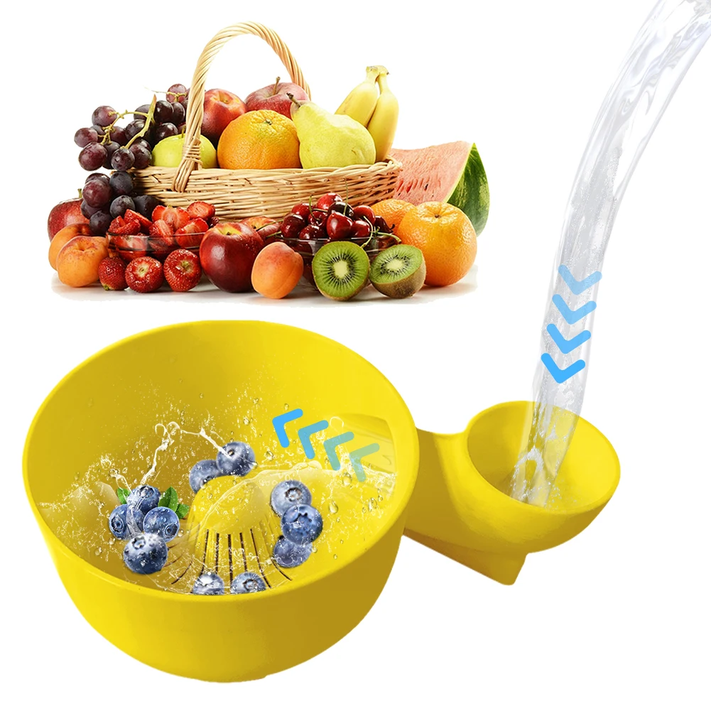 kf-Sebcd0d4765bf49309fcfbe6bafb1cb9bM Food Washing Spinner Automatic Vegetable and Fruit Washer Fruit and Vegetable Washing Basket for Kitchen - Image 1